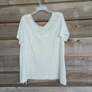 Cato Lace Collar Blouse
